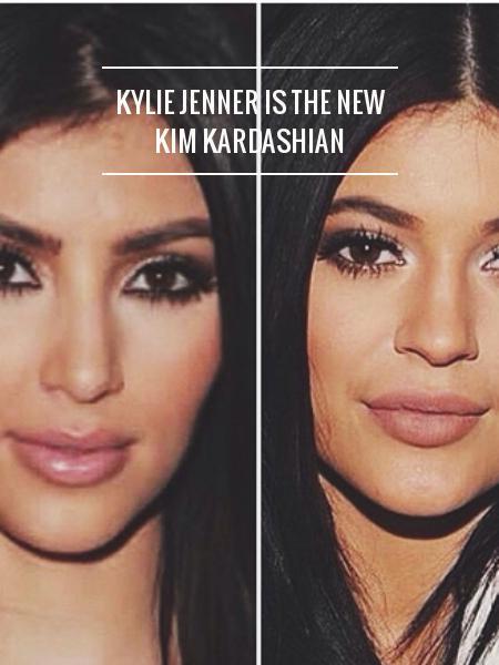 kylie jenner is the new
kim kardashian