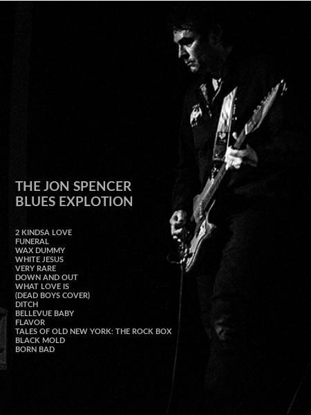          THE JON SPENCER  BLUES EXPLOTION 