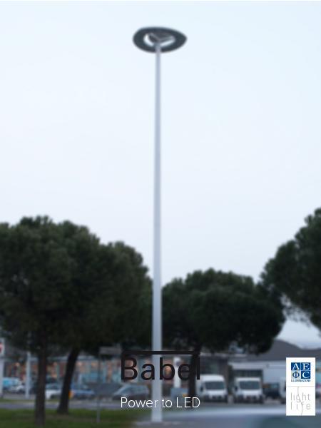 BABEL: FIXTURE FOR EXTERIOR LED LIGHTING