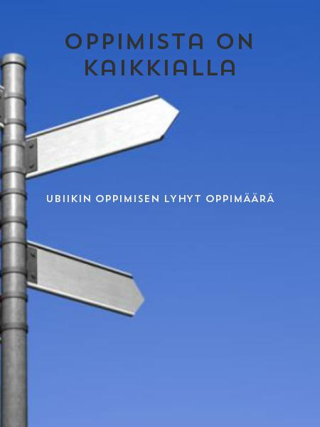 Oppimista on kaikkialla